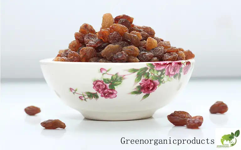Golden Raisins and Thompson Seedless Raisins - Green Armaghan Co