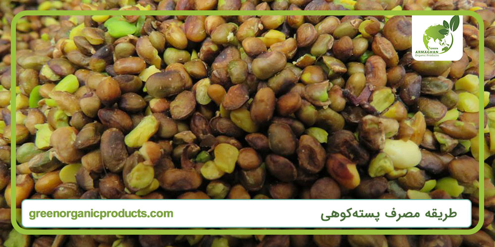 طریقه مصرف پسته کوهی
