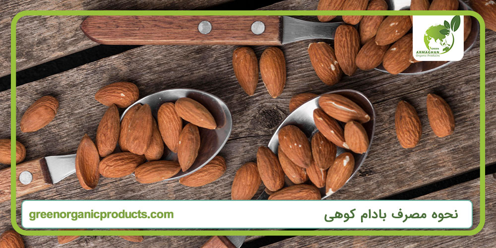 نحوه مصرف بادام کوهی