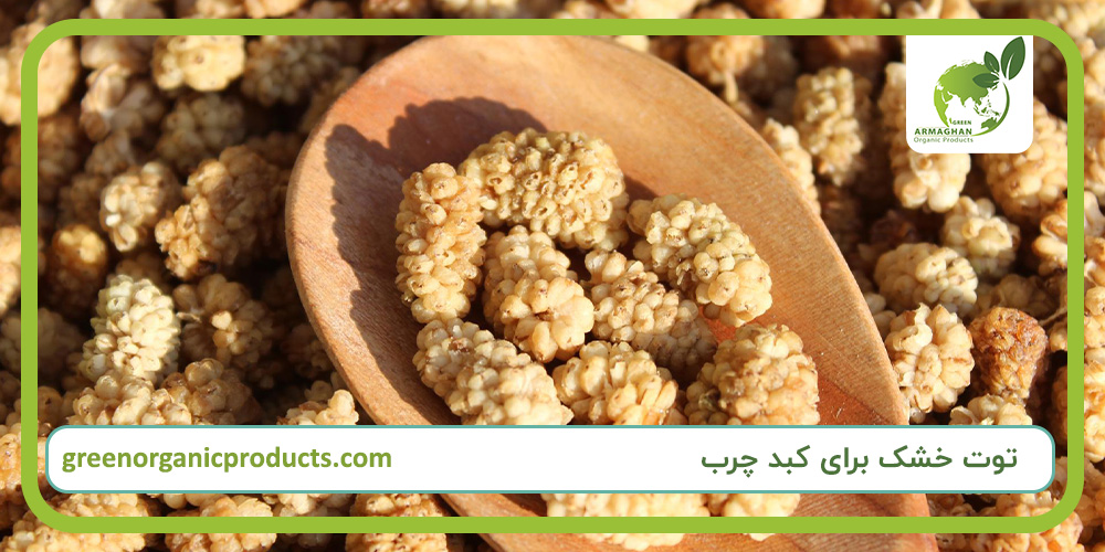 توت خشک برای کبد چرب